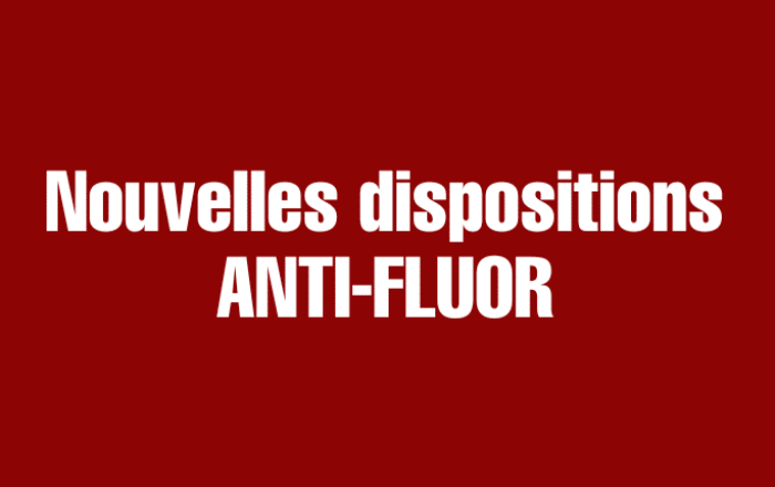 disposition anti-fluor